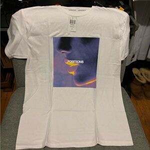 ***SOLD*** Ariana Grande Positions shirt sz Large NWT